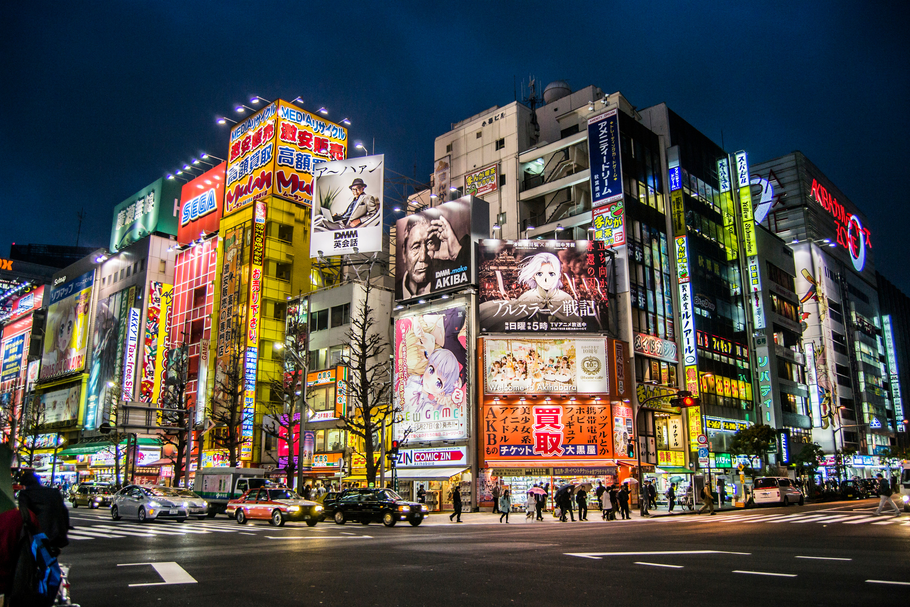 Tokyo akihabara night